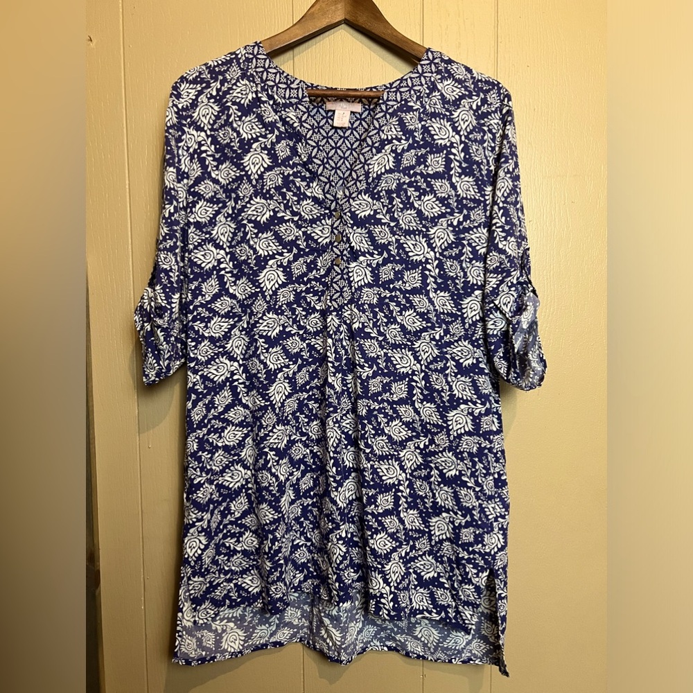 Saint Tropez West Tunic/Swimsuit Cover With Pockets